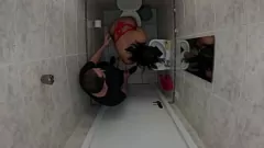 Play Catching My Friend's Amateur Latina GF Masturbating in the Bathroom: Public Fetish, Big Tits, Big Ass, and Cum Swallowing