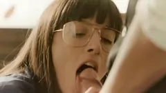 تشغيل مغر لاتينا فاتنة Caomei بالا في جوارب وملابس داخلية يثير رئيسها مع a اللسان و Doggystyle الخيال